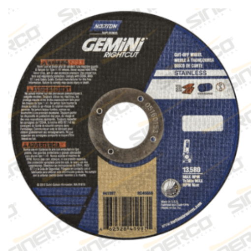 Imagen de DISCO CORTE DELGADO T01 GEMINI EVO 7 X 1/16 X 7/8"
