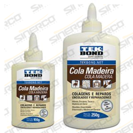 Imagen de COLA VINILICA PVA MADERA TEKBOND 100G TUBO APLICADOR AMARILLO