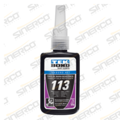 Imagen de TRABA ROSCAS BT 113 TEKBOND 50G TUBO APLICADOR VIOLETA