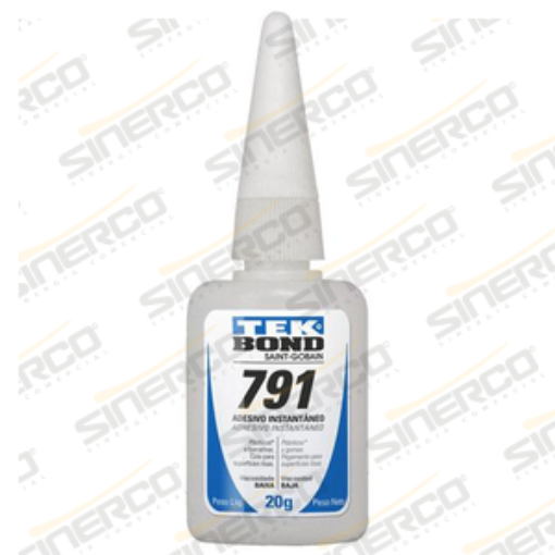 Imagen de ADHESIVO INSTANTÁNEO 791 TEKBOND 20G TUBO APLICADOR B