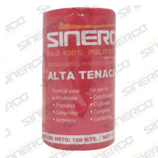Imagen de HILO BOBINA 100 MTS.#18 ROJA - SINERCO