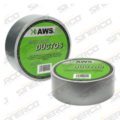 Imagen de CINTA PARA DUCTO (COLOR PLATA) 48X10 AWS