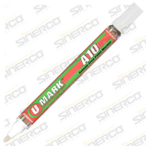 Imagen de MARCADOR PARA METAL A10 U-MARK BLANCO