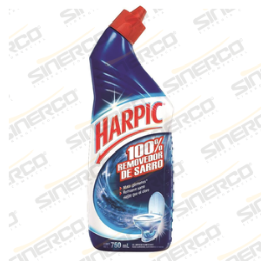 Imagen de LÍQUIDO 100% REMOVEDOR SARRO 750 ML HARPIC