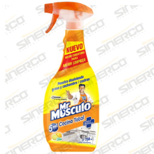 Imagen de MR MUSCULO DESENGRAZANTE ATOMIZADOR 750ML LIMON