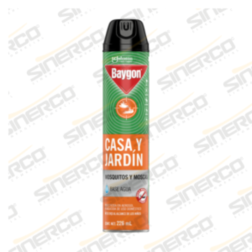 Imagen de INSECTICIDA BAYGON CASA Y JARDIN 226ML