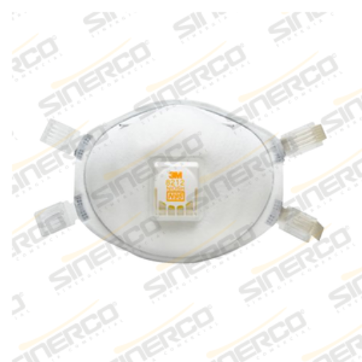 Imagen de 8212 N95 - RESPIRADOR P/HUMOS/SOLDADURA, C/VALVULA