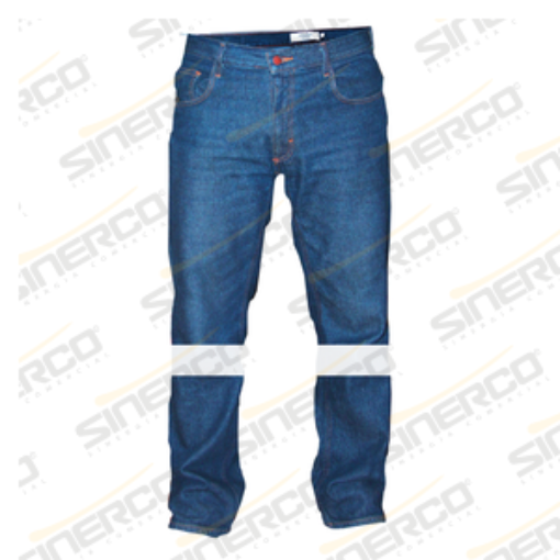 Imagen de PANTALON DE MEZCLILLA AZUL 7OZ. C/REFLEJANTE T 32